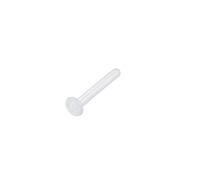 Mesnt Helix Piercing Cerchio1 Pezzi Anelli a Cerchio per Piercing al Naso dalla forma curva in Vetro