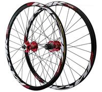 MESOVFCA Ruote MTB da 26/27,5/29 Pollici, Freni a Disco, sgancio rapido, Ruote per Mountain Bike, Cerchio in Lega a Doppio Strato, Ruota Anteriore e Posteriore per Cassetta da 7-12 velocità, 32 Fori