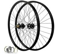 MESOVFCA Ruote per Mountain Bike da 26/27,5/29 Pollici, Ruota Posteriore per Bicicletta con Freno a Disco in Lega di Alluminio, Ruote da 142 mm, Cerchio 32 Fori per Cassetta a 8-12 velocità, 2150 g