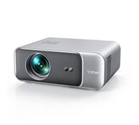 Messa a fuoco automatica e Keystone】 Proiettore portatile 1080P HD, WiFi6 Bluetooth 5.2, proiettore intelligente YABER Pro V9, proiettori Home Cinema per camera da letto/smartphone/TV Stick