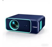 Messa a fuoco automatica e Keystone】 Proiettore portatile 1080P HD, WiFi6 Bluetooth 5.2, proiettore intelligente YABER Pro V9, proiettori Home Cinema per camera da letto/smartphone/TV Stick