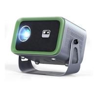 【Messa a fuoco automatica/pietra chiave】Proiettore 4K con WiFi e Bluetooth, proiettore a film rotante a 360°, proiettore portatile con 200 ANSI, proiettore esterno ultimo intervento per telefono/PC/TV