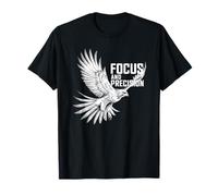 Messa a Fuoco e precisione: Design a Forma di Falco con Maglietta