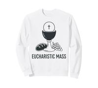Messa Eucaristica Calice Ospite Comunione Cattolica Felpa