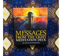 Messages from the Light Meditation Deck Carte Oracle US GAMES 52 Carte