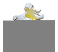 Messaggero 'inferno con lanterna, decorazione vintage in resina fantasma, lanterne di Halloween, statue di per casa, esterno, cortile, prato, giardino, feste, decorazioni di Halloween