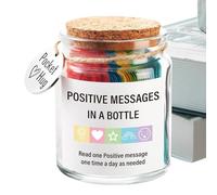 Messaggi Di Affermazioni Positive In Un Barattolo - Barattolo Motivazionale Con Biglietti Di Carta, Messaggi Ispiratori Per Gli Amici, Biglietti Di Incoraggiamento Quotidiano, Regalo Di Supporto