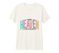 Messaggio di Fede con Croce Cristiana in Stile retrò Maglietta Premium