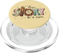 Messaggio di Speranza: Lui è Risorto Design Colorato PopSockets PopGrip per MagSafe