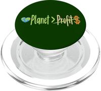 Messaggio ecologico - Attivismo ecologico preservare la terra PopSockets PopGrip per MagSafe