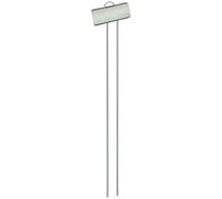 Messaggio GardenMate® 25 pezzi XL 55 cm - piante da giardino etichette zinco metallico