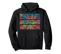 Messaggio nascosto FTS Tie-Dye testo segreto divertente Felpa con Cappuccio