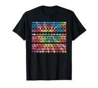 Messaggio nascosto FTS Tie-Dye testo segreto divertente Maglietta