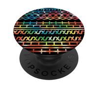 Messaggio nascosto FTS Tie-Dye testo segreto divertente PopSockets PopGrip Adesivo