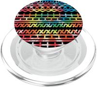 Messaggio nascosto FTS Tie-Dye testo segreto divertente PopSockets PopGrip per MagSafe