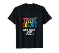 Messaggio True Colors - Non Coprire la verità Maglietta