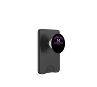Messaggio viola con farfalla "Girls Are Superheroes Too" PopSockets PopWallet per MagSafe
