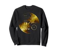 Messaggio Voyager Golden Record Felpa
