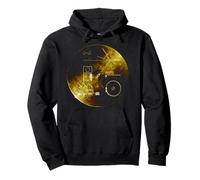 Messaggio Voyager Golden Record Felpa con Cappuccio