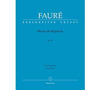 Messe de Requiem op. 48 (Version von 1900). BÄRENREITER URTEXT. Klavierauszug, Urtextausgabe