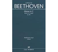 Messe in C-Dur op.86 : für gem Chor und Klavier Klavierauszug