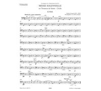 Messe Solennelle En L'honneur De Sainte Cécile St. Cecilia Mass Full Score