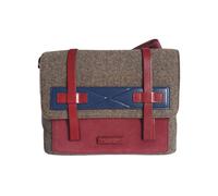 Messenger Con Tracolla The Bridge Casentino 0519182B Uomo Feltro Verde Scuro