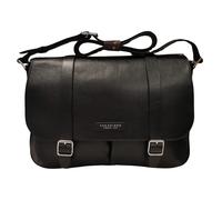 Messenger The Bridge Cesare Unisex Pelle Nero