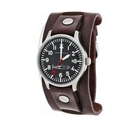 Messerschmitt 109-42R7 (水牛皮表带) - Orologio da polso, uomo, colore: marrone