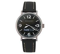 Messerschmitt 109-M ME109M - Orologio da polso da uomo, cinturino in pelle colore nero