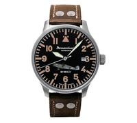 Messerschmitt Aristo BF109E-3-A - Orologio automatico da uomo, in pelle