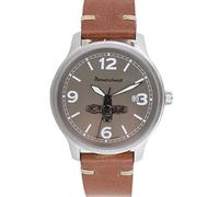 Messerschmitt Aristo ME-BOXER4 - Orologio da uomo in pelle, cinghia