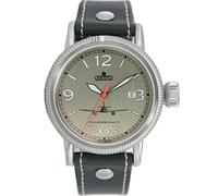 Messerschmitt Aristo Orologio da uomo Aviatore ME 262 automatico 3H262-alluminio pelle