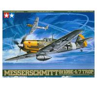 MESSERSCHMITT BF 109 E-4/7 TROP WW2 German Aircrfat 1/48 SCALE Ref 61063 kit
