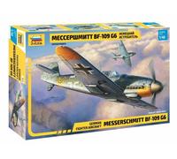 Messerschmitt Bf-109 G6 Plastic Kit 1:48 Model ZVEZDA