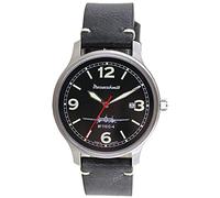 Messerschmitt Orologio da uomo da aviatore nero BF110C-4, cinghia