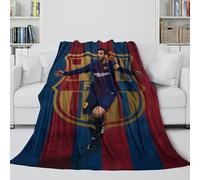 Messi Coperta - Calcio Coperta Regalo Compleanno Per Figlio/figlia/nipote/nipotina/amico - Coltre Per Mettere Giù Il Telefono E Fare Un Bel Pisolino 60x80inch(150x200cm)