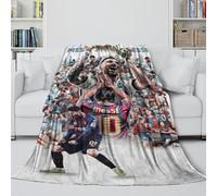 Messi Coperta - Calcio Coperta Regalo Compleanno Per Figlio/figlia/nipote/nipotina/amico - Coltre Per Mettere Giù Il Telefono E Fare Un Bel Pisolino 50x60inch(127x152cm)