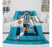 Messi Coperta - Calcio Coperta Regalo Compleanno Per Figlio/figlia/nipote/nipotina/amico - Coltre Per Mettere Giù Il Telefono E Fare Un Bel Pisolino 80x90inch(200x230cm)