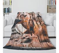 Messi Coperta Soffice - Calcio Coltre Regalo Compleanno Per Figlio/figlia/nipote/nipotina/amico - Coltre Accogliente Come Un Abbraccio in Una Coperta 80x90inch(200x230cm)