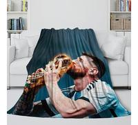 Messi Coperta Soffice - Calcio Coltre Regalo Compleanno Per Il Marito/fidanzato/fidanzata - Coltre Per Dare Calore E Gentilezza A Coloro A Cui Tieni 40x50inch(100x130cm)