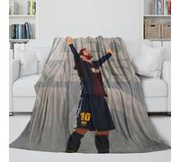 Messi Coperta Soffice - Calcio Coltre Regalo Compleanno Per Il Marito/fidanzato/fidanzata - Coltre Per Dare Calore E Gentilezza A Coloro A Cui Tieni 80x90inch(200x230cm)