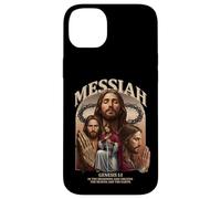 Messia Gesù Cristo Bootleg Estetica Cristiana Custodia per iPhone 14 Plus