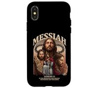 Messia Gesù Cristo Bootleg Estetica Cristiana Custodia per iPhone X/XS