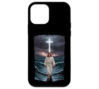 Messia Tempesta d'acqua Santo Dio Custodia per iPhone 12 mini