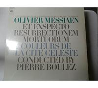 MESSIAEN Olivier (Francia) - MESSIAEN Et Expecto Resurrectionem Mortuorum; Couleus de la Cité Céleste--BOULEZ Pierre (dir); Groupe Instrumental à percussion de Strasbourg; LORIOD Yvonne (pianoforte); Orchestre du Domaine Musical-COLUMBIA-COLU MS 7356