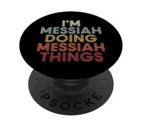 Messiah Name Messiah Personalized Name First Given PopSockets PopGrip Adesivo