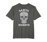 Messicana Santa Muerte Calavera Messico Skeleton Skull Morte Maglietta