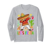 Messicano Dab Fiesta Cinco de Mayo Party Fun Maglia a Manica