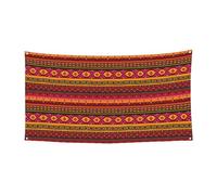 Messicano Folk Art Boho Stampa Halloween Banner Perfetto per Halloween Natale Design su un solo lato Forniture di decorazione del partito